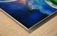 The Lake of Light Wood print