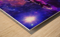 Intergalactic Wood print
