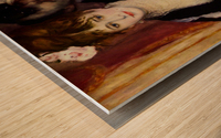 Pierre Auguste Renoir: La Loge HD 300ppi Wood print