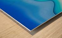 ABSTRATO BLUR 14A   80X60   06 07 2020 Wood print