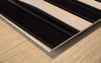 piano Wood print
