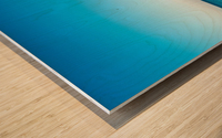 nature ocean Wood print