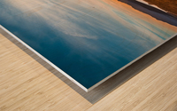 nature horizon wilderness Wood print