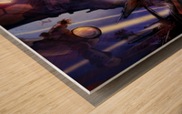 Lights On - Alien Megastructure Rama V Wood print