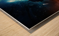 The Stars Are Our Destination Wood print