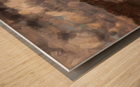 Herbst an der Amper Wood print