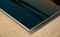 Just Another Tequila Sunrise Wood print