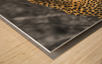 Leopard Wood print