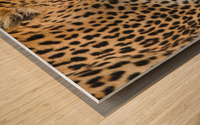 Leopard Wood print