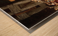 Spanish christening Wood print