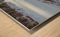 Caples Lake Thaw Wood print