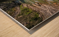 Glacial Stream Wood print