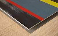 Chromatic Horizon II. Wood print