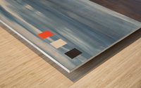 Horizon in the North. Craving for the Summer. Wood print