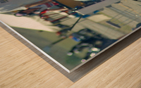Top Fuel Wood print