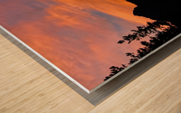 Canadian Sky Wood print