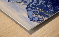Crater Lake Wood print