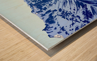 Crater Lake Wood print