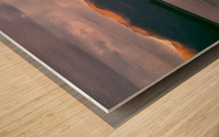 Whale Tail Alaska Wood print