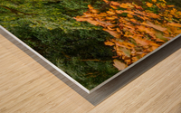 Japanese Garden Portland 4 Wood print