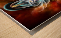 What Dreams Are Made Of Fractal Fantasy Art Portrait Wood print