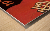 1974 St. Louis Cardinals Baseball Hat Art Wood print