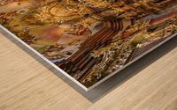Church Altar  Wood print