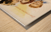 State of the union Wood print