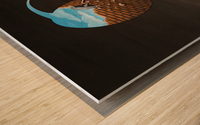 Beyond obstacles Wood print
