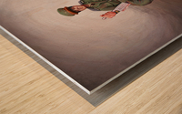 Bloody fan Wood print