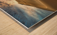 Dubai Desert Dunes Wood print