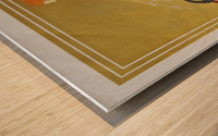 Lucian Zabel, Anzeige fur Minimax Wood print