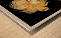 Cognac Monnet Wood print