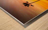 Californian magic - Peter Lik alternative palm trees panorama Wood print
