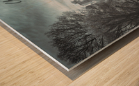 On The Lake Wood print
