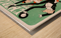 LHorloge - Les Girard Wood print