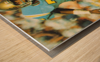 1983 UCLA Bruins Football Poster Wood print