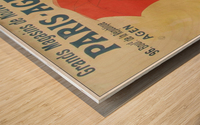 Grand Magasins de Nouveautes Paris Agen poster Wood print