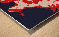 1984 Michael Jordan Pop Art | Row 1 Wood print