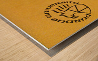 1975 Purdue Boilermakers vs. Iowa Hawkeyes | Row 1 Wood print
