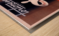 Tortonese Torino fashion poster Wood print