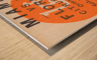 1976 Miami vs. Florida Wood print
