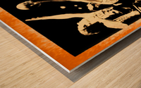 1976 New York Knicks Walt Frazier Art Wood print