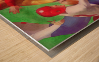 Best Cyber Monday Gift Ideas 2021 Football Colorful Action Art Wood print