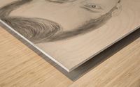 Portrait Wood print
