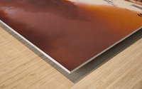 Ciel orageux Wood print