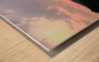 Lake Sunset 2 Wood print