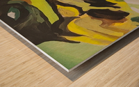 Forest Rain  Wood print