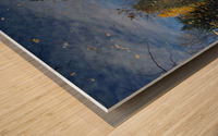 Magical Fall Colors Wood print