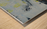 THE COLORED CREEK Wood print